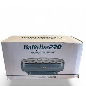 BaByliss PRO Nano Titanium Roller Hairsetter Jumbo Hot Rollers 12